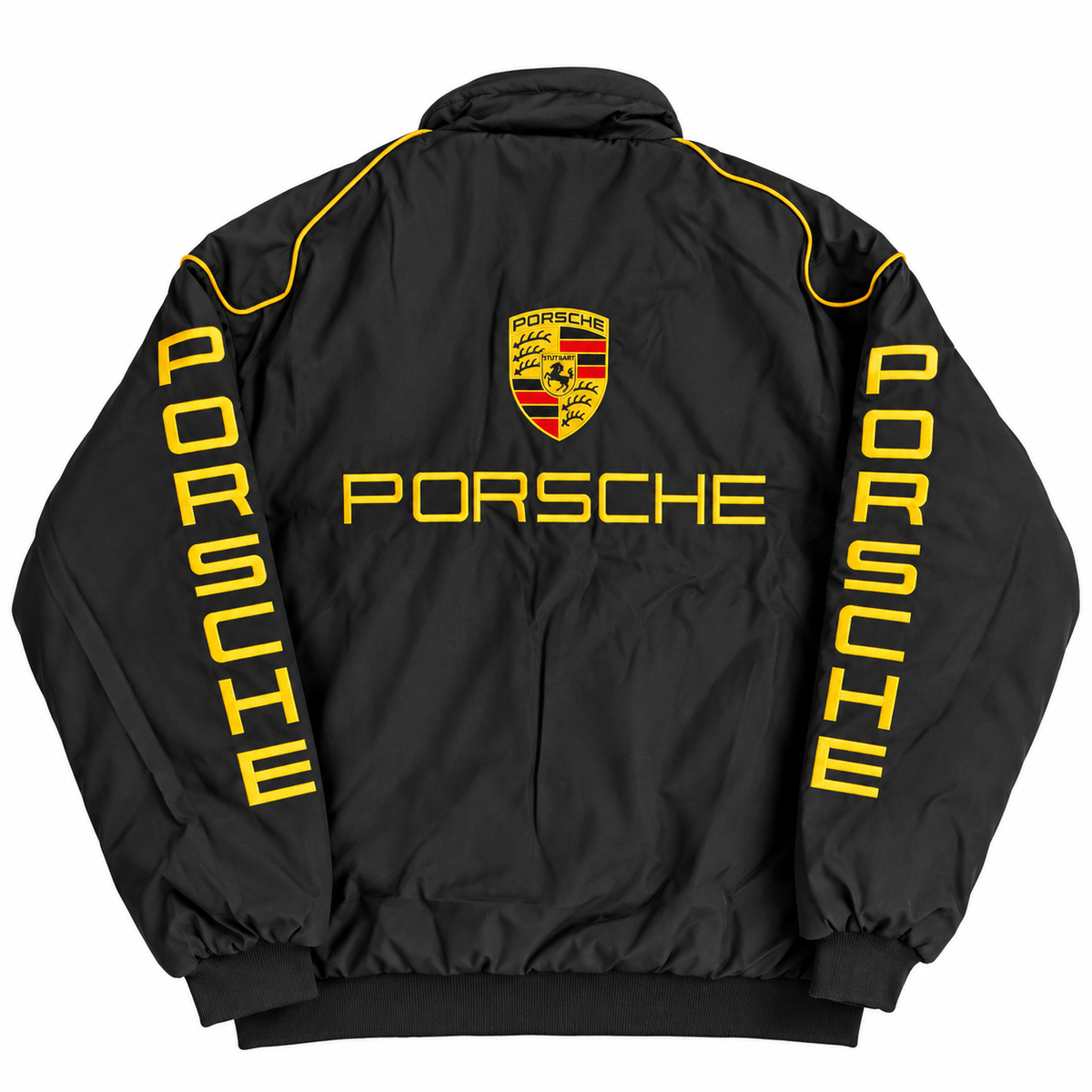 Chaqueta racing porsche negra