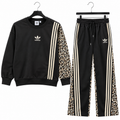 Chándal completo adidas leopardo negro