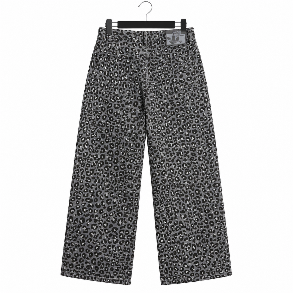 Vaqueros adidas leopardo gris