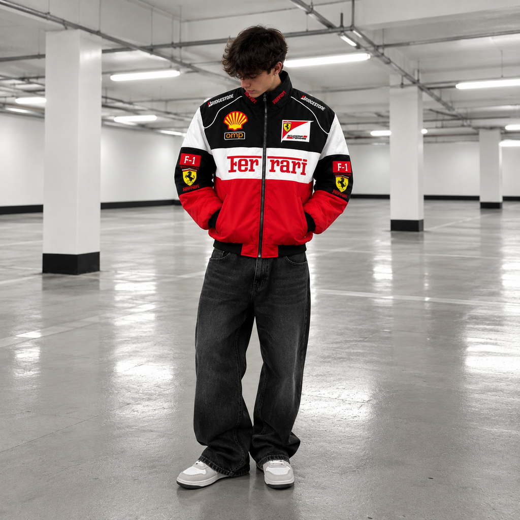 Chaqueta racing ferrari