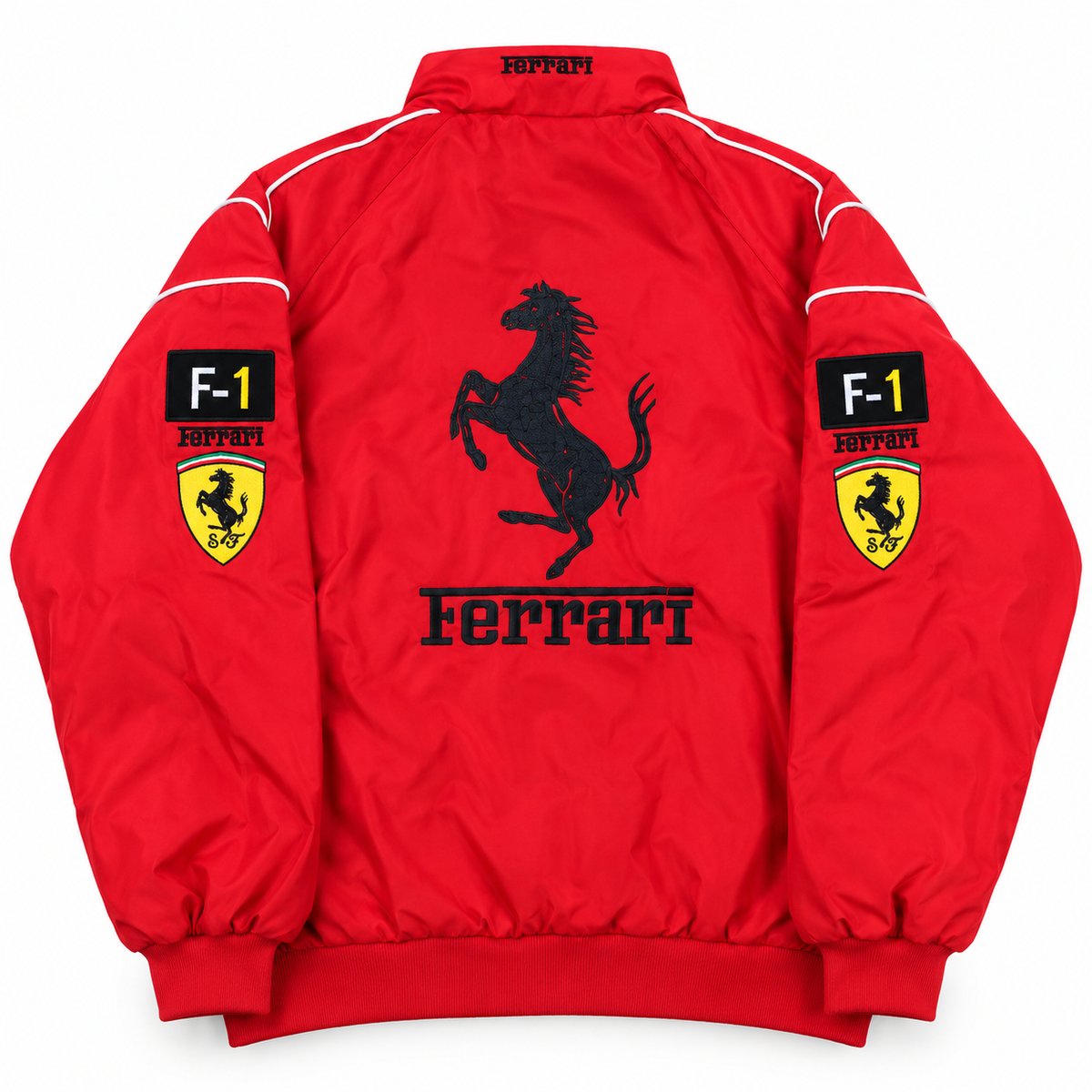 Chaqueta racing roja ferrari