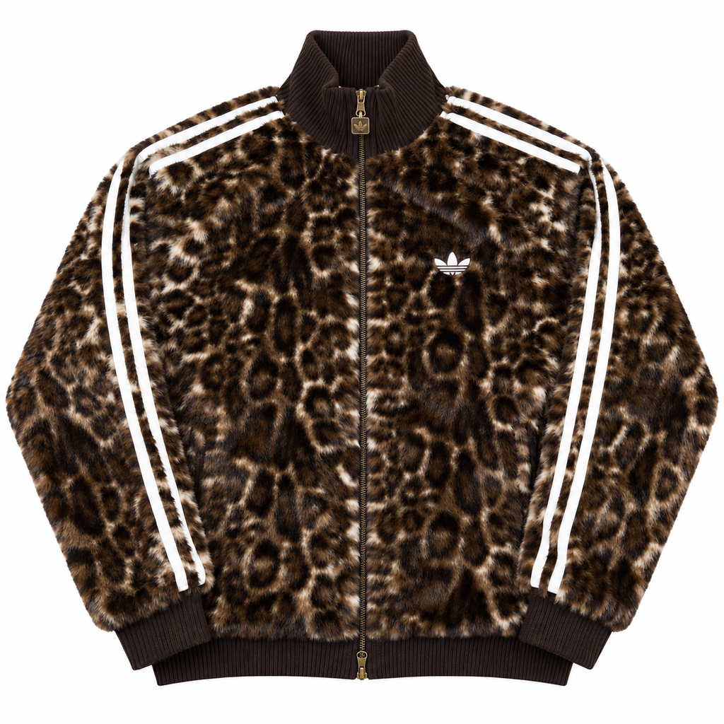 Abrigo Pelo Adidas Leopardo