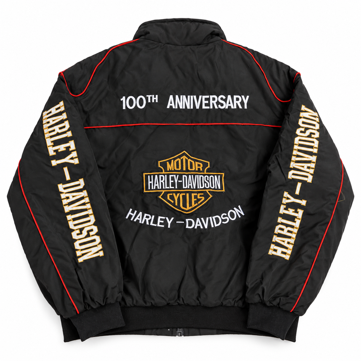 Chaqueta racing harley davidson negra