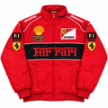 Chaqueta racing roja ferrari